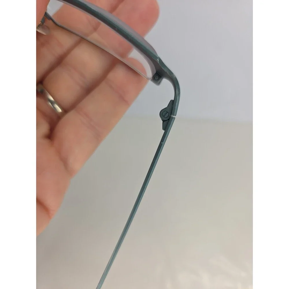 Vintage PRO DESIGN DENMARK 1335 PURE TITANIUM EYEGLASS Frames Only Turquoise